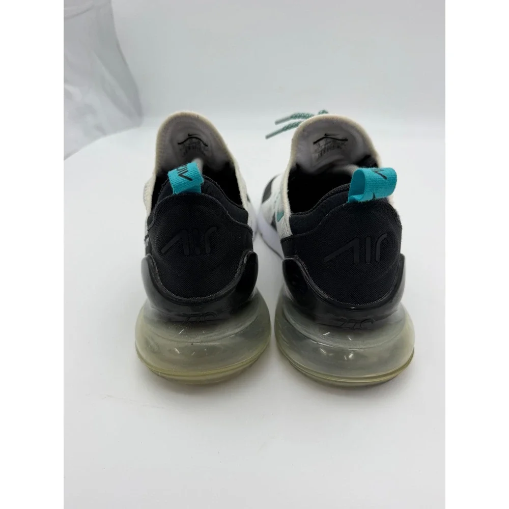 Nike Air Max 270 White Black Dusty Cactus AH8050-001 Mens Size 12 Sneaker